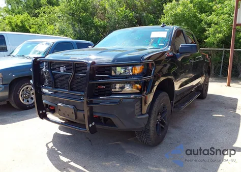 2019 Chevrolet Silverado 1500 Custom Trail Boss z USA, uszkodzony, nr VIN 3GCPYCEF7KG110838